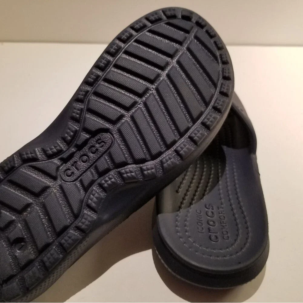 Crocs Sandals Slides Unisex Navy Blue Size 1